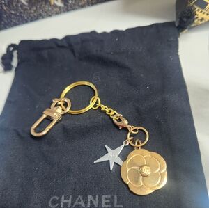 Chanel Flower Charm/ Keyring